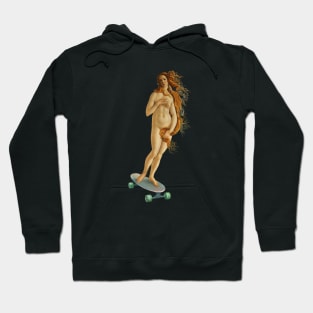 Venus on the Skateboard Hoodie